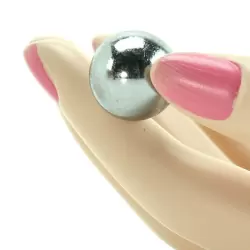 Вагинальные шарики  Silver Balls в подарочной коробке – серебристые