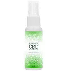 Массажное масло Natural CBD, в составе выжимки из семян конопли, 50 мл