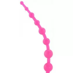 Анальная елочка Coco Licious Play Beads – розовый