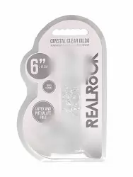 Фалоимитатор из эластомера 17 см. Realistic Dildo With Balls (прозрачный)