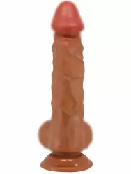 Реалистичный фаллоимитатор Baile, 18 см, ТПР, с мошонкой