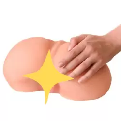 Мастурбатор реалистичный с вибрацией, вагина и анус TOYFA Juicy Pussy Sophie – телесный