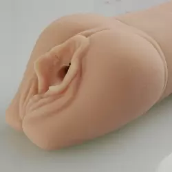 Компактный мастурбатор-вагина Jina – телесный