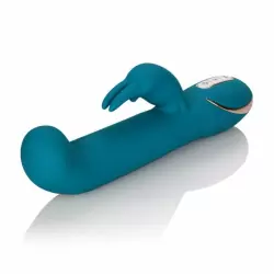Вибратор с усиленной стимуляцией точки G Calexotics Jack Rabbit Signature Silicone Rocking G Rabbit - голубой