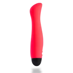 Вибратор Fun Factory Gigolino с изогнутой головкой, 20,5 см, силикон, оранжевый