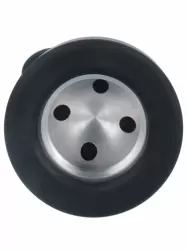 Насадка-кролик Nexus, для массажеров Doxy, 20 см, силикон, черный  