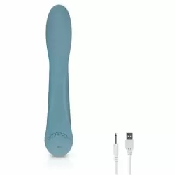 Вибратор для точки G The Rose G-Spot Vibrator: 20 см, 10 режимов работы, АБС/силикон