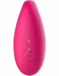 Парный вибратор Amovibe TWIN Pink, 8 см, 4 режима, управление через приложение, силикон, розовый