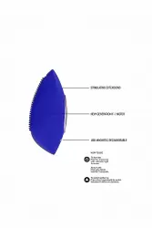 Клиторальный стимулятор Precious (синий)