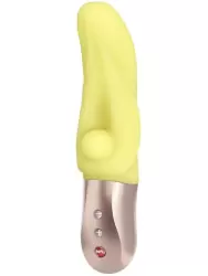 Мощный вибратор-кролик Fun Factory Cayona, 6 режимов, 17,5 см, желтый