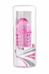 Насадка с двойной стимуляцией TOYFA - розовый