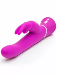 Изогнутый вибратор-кролик Happy Rabbit Curves, 24,1 см, 9 режимов, фиолетовый