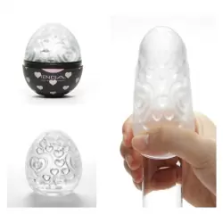 Мастурбатор яйцо Tenga Egg - Lovers – прозрачный