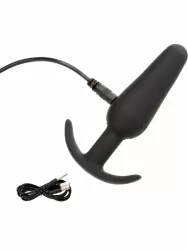 Анальная вибропробка California Exotic Novelties Vibrating Slim Plug, для ношения, 10 режимов, силикон, 10 см