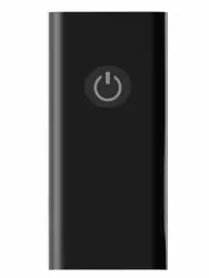 Средняя анальная вибровтулка Nexus Tornado Medium с функцией вращения, 8,7 см, размер M, черная