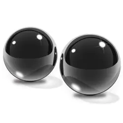 Вагинальные шарики Small Black Glass Ben-Wa Balls
