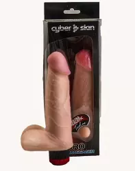 Вибромассажер реалистик NeoSkin 17,5 x 4 см – телесный