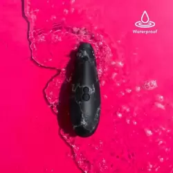 Бесконтактный клиторальный стимулятор Marilyn Monroe Black Marble