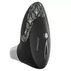Бесконтактный клиторальный стимулятор Womanizer Pro – черный с белым (тату)
