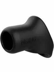 Поддерживающее эрекционное кольцо Nexus RISE, с подхватом мошонки, черное