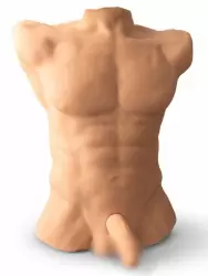 Реалистичная секс-кукла для женщин в форме торса SILEXD Apollo L, телесный, 17,7 см