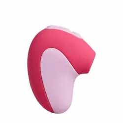 Вакуумный вибратор для клитора Unbound Puff. 5 режимов работы, силикон, розовый