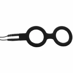 Двойное кольцо с электростимуляцией E-Stimulation Cock Ring with Ballstrap