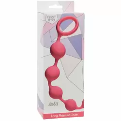 Анальная цепочка Long Pleasure Chain Pink 4103-01Lola