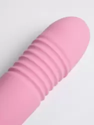 Изогнутый вибратор Youvic, 23,9 см, 10 режимов, силикон, розовый