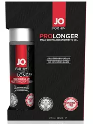 Мужской продлевающий лубрикант JO Prolonger gel - For him (без бензокаина) - 60 мл
