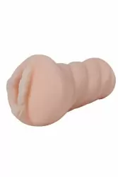 Реалистичный мастурбатор вагина Real Woman Блондинка – телесный 14,5 см. и Лубрикант на водной основе JO H2O Original – 30 мл