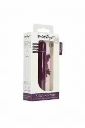Вибропуля Bullet Vibrator - Extra Long - Purple: 10 см, 10 режимов работы, АБС-пластик
