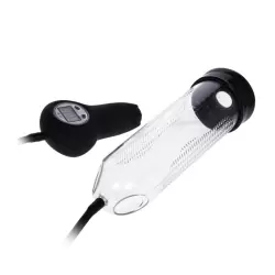 Автоматическая вакуумная помпа с электронным табло Hercules – прозрачный с черным