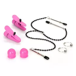 Эротический набор для женщин Hers Intimate Kit с вибрацией – розовый