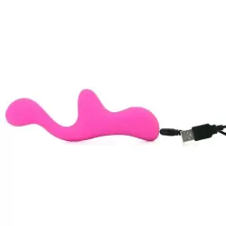 Вибромассажер G-точки и клитора Lust by Jopen L16 – розовый