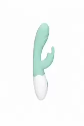 Перезаряжаемый вибратор кролик Juicy (Зеленый)