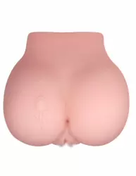 Реалистичный мастурбатор Baile Crazy Bull Vagina and Ass, вагина-анус, 22,5 см, 5 скоростей, телесный