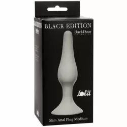 Анальная пробка Slim Anal Plug Medium Grey 4206-03Lola