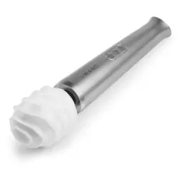 Текстурированная мягкая насадка Spiral со спиральным рельефом для массажера le Wand - белый