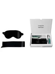 Подарочный набор Svakom Pulse Box: стимулятор Pulse Pure, лубрикант и клинер Swiss Navy, маска на глаза и лента для связывания