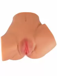 Реалистичный мастурбатор Baile Emilia, 20 см, ТПР, с вибропулей, полуторс