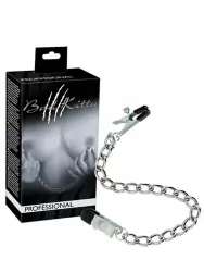 Элегантные зажимы на соски Orion Kette mit Klemmen, 43,5 см, металл, серебристый