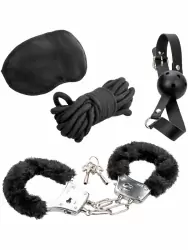 Многофункциональный БДСМ-набор California Exotic Novelties Pleasure Kits Explorer Collection, 4 предмета