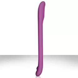 Гибкий вибромассажер Serenity – фиолетовый