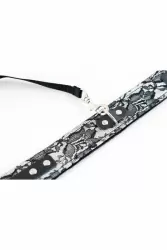 Кружевной ошейник TOYFA Marcus – серебристый 