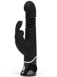 Мощный вибратор-кролик Fifty Shades of Grey Greedy Girl, вращающаяся головка, 12 режимов, черный