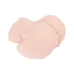 Полуторс с попкой Oknyeo+ вагина и анус с вибрацией, ротацией и голосовой функцией – телесный