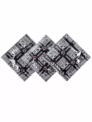 Гладкие презервативы Luxe Domino Sweet Sex с ароматом тропических фруктов, 18 см, 3 шт.