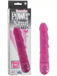 Гибкий вибро-фаллос Bendie Power Stud Rod – розовый