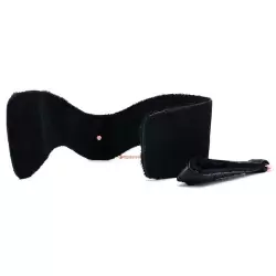 Ошейник Entice Posture Collar with Leash с поводком – черный